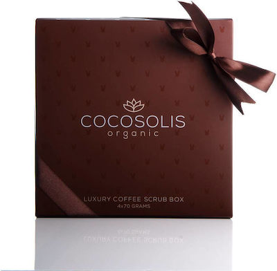 Cocosolis Luxury Coffee Scrub Box Scrub Face & Body 280gr