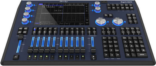 Chamsys MagicQ MQ70 Controler DMX Consolă de Iluminat cu 2048 Canale de Control și Conexiuni Wi-Fi / USB (pentru PC) / Ethernet