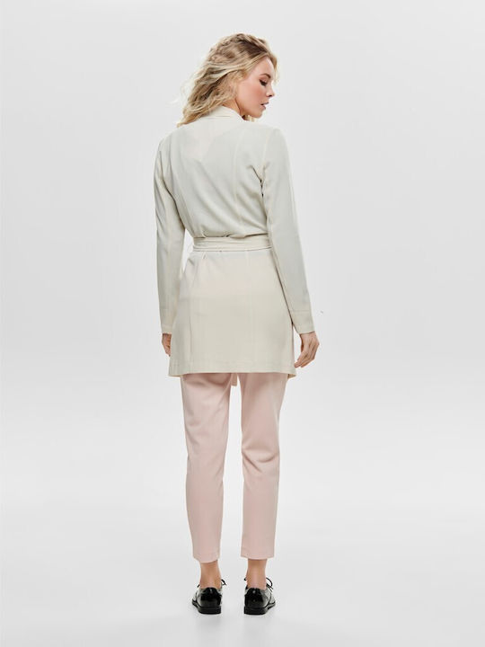 Only Blazer pentru femei Sacou Ecru Only Blazer pentru femei Sacou Ecru