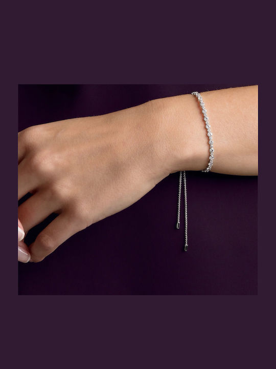 Swarovski Subtle Cupchain Medium Γυναικείο Βραχιόλι από Ατσάλι Swarovski Subtle Cupchain Medium Γυναικείο Βραχιόλι από Ατσάλι
