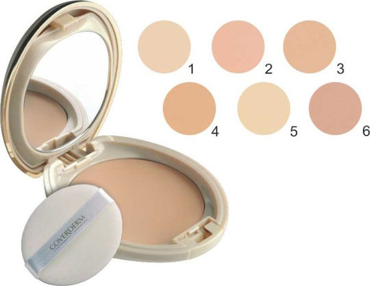 Coverderm Peptumax Compact Powder Anti-Wrinkle Πούδρα 06 SPF15 10gr