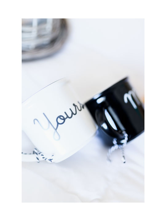 Dutch Rose Ceramic Mug in Various Designs Black 330ml (Various Designs)