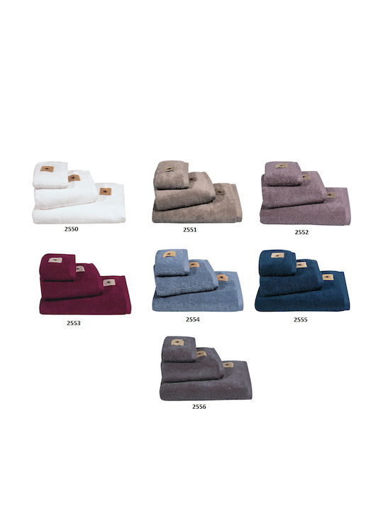 Greenwich Polo Club Facecloth 2555 50x90cm Blue Weight 450gr/m²