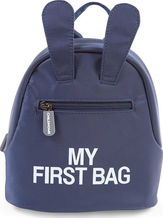Childhome My First Παιδική Τσάντα Πλάτης Μπλε 23x7x23εκ.