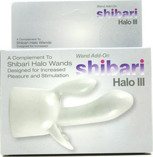 Shibari Halo III Κεφαλή για Δονητή 15cm Λευκός