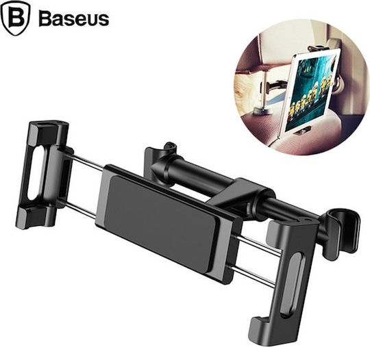 Baseus Car Mobile & Tablet Mount 4.7" - 12.9" with Adjustable Hooks Black