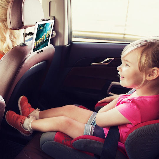 Baseus Car Mobile & Tablet Mount 4.7" - 12.9" with Adjustable Hooks Black
