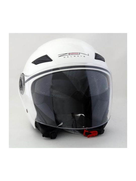 Zen ZN-105 White Κράνος Μηχανής Jet