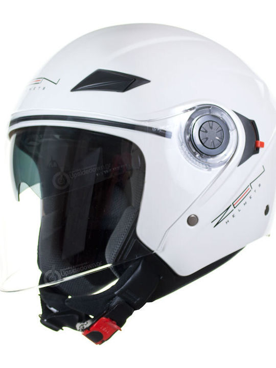 Zen ZN-105 White Κράνος Μηχανής Jet