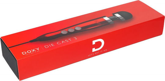 Doxy Die Cast 3 Δονητής Μασάζ 28cm Candy Red