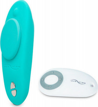 We-Vibe Moxie Clitoral Vibrator 8.5cm Aqua Blue
