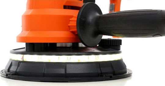 Kraft & Dele Exzenterschleifer 180mm Elektrisch mit Geschwindigkeitsregelung