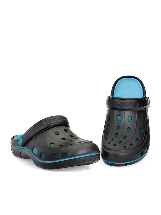 Coqui Jumper 6352 Women's Anatomic Clogs Black