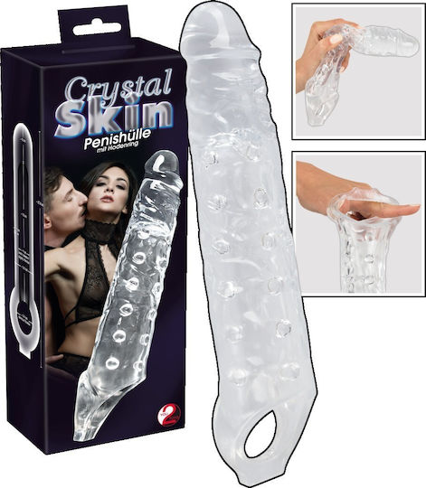 You2Toys Crystal Skin Προέκταση Πέους Διάφανη 15cm