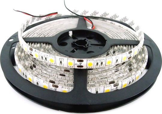 LED Лента 12V RGB Светлина 5м Тип SMD5050 с Захранване & Дистанционно управление