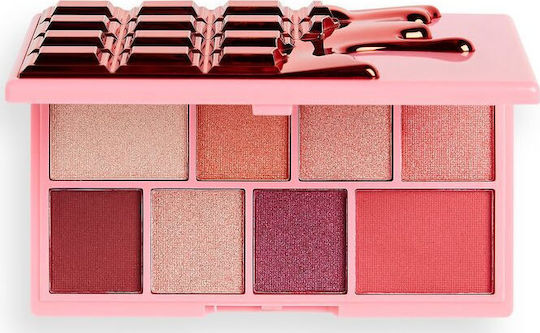 Revolution Beauty Ι Heart Chocolate Mini Παλέτα με Σκιές Ματιών σε Στερεή Μορφή Cherry 10.2gr