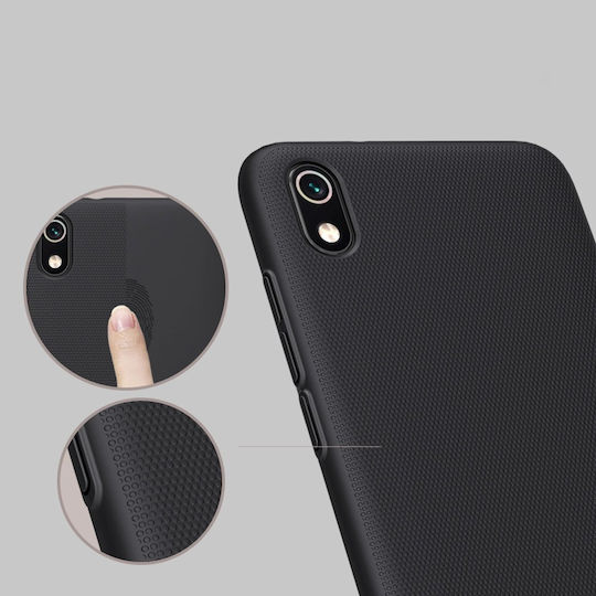 Nillkin Super Frosted Back Cover Synthetic Leather Black (Redmi 7A)