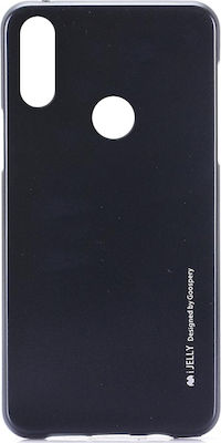 Mercury iJelly Silicone Back Cover Black (Redmi 7)