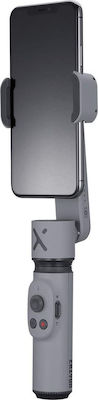 Zhiyun Smooth-X Gimbal Κινητού με 4 ώρες λειτουργίας Γκρι