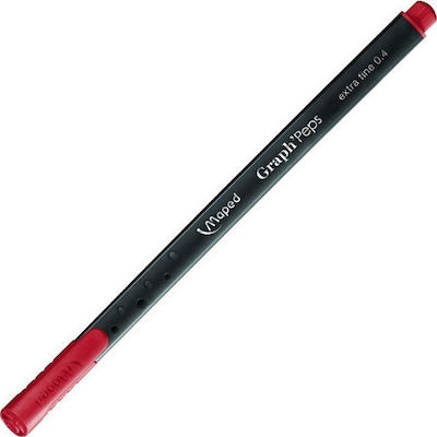 Maped Graph'Peps Design Marker 0.4mm Red