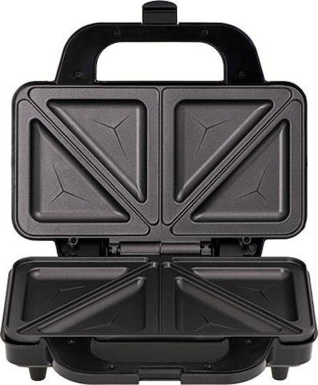 Adler Sandwich Maker for for 2 Sandwiches Sandwiches 1300W Inox