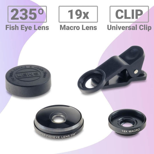 1018.213 Set Of Phone Camera Lenses Macro Ultra Wide 19x 2 Pieces