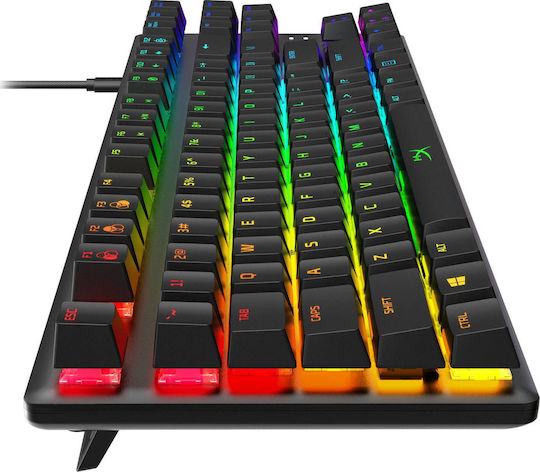 HyperX Alloy Origins Core Gaming Mechanical Keyboard Tenkeyless with HyperX Aqua switches and RGB lighting (English US)