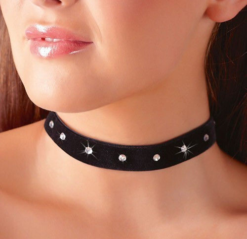 Cottelli Collection Jewels Секси шокер Черен