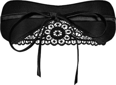 Obsessive Satin Eye Mask in Schwarz Farbe 567434