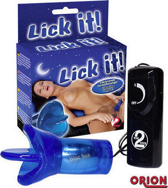 You2Toys Lick It Klitoris Vibrator 5.7cm Blau