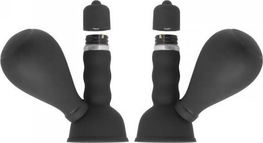 Toyz4lovers Timeless Aspirator Pentru Clitoris Și Sfârcuri Negru 2 Bucăți