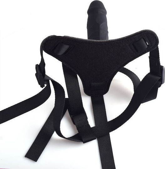 Toyz4lovers Strap-on Belt Harness with Dildo 10cm in Black Color