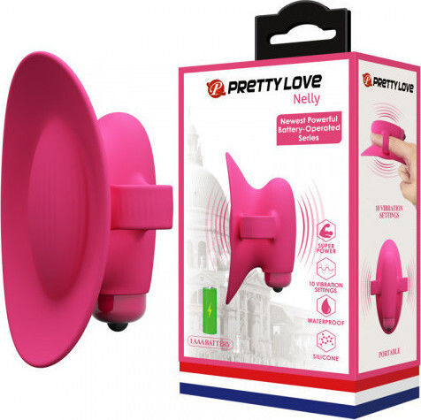 Pretty Love Nelly Mini Κλειτοριδικός Δονητής 9cm Ροζ