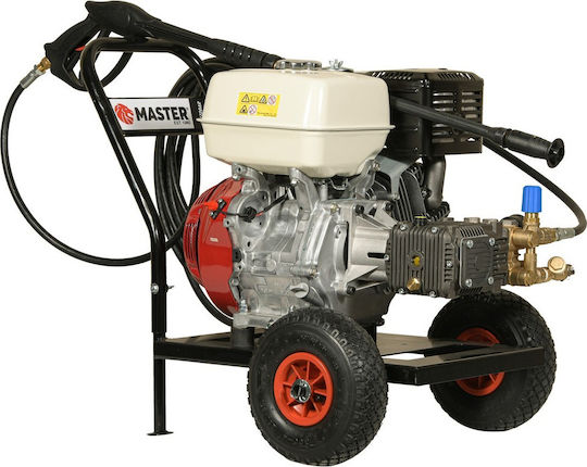 Master LW 220AR Mașină de spălat cu presiune Benzină 420cc 12.2hp cu Presiune 220bar și Pompa metalică
