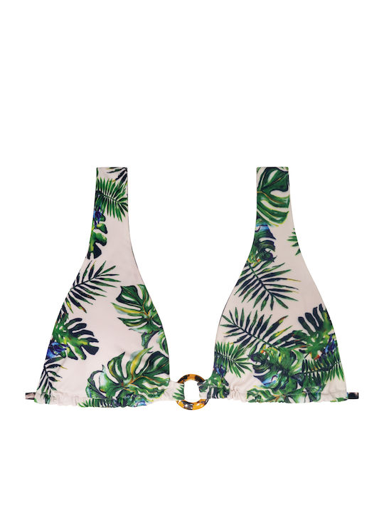 Dorina Triangle Bikini Top Multicolour Floral