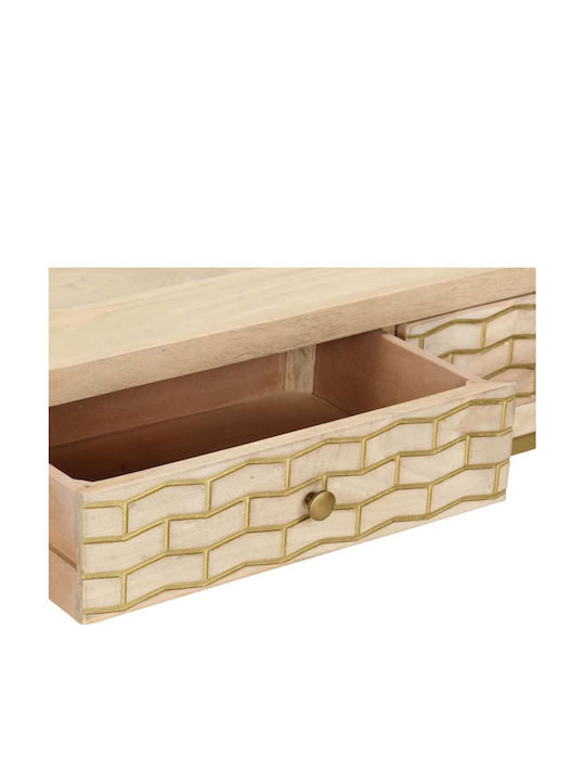 Конзолна маса Golden / Mango wood Д90xШ30xВ75cm