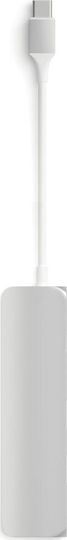 Satechi USB-C Docking Station with HDMI 4K PD Silver (ST-CMAS)