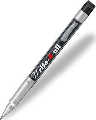 Stabilo Write-4-all Marker Permanent 0.7mm Negru