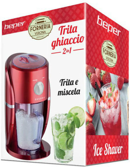 Beper Electric Ice Crusher with Power 25W 17x20x31cm
