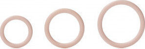 Calexotics Silicone Support Rings Δαχτυλίδι Πέους Σιλικόνης Flesh