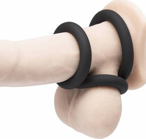 Calexotics Silicone Support Rings Δαχτυλίδι Πέους Σιλικόνης Flesh