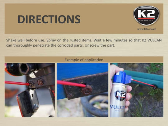 K2 Spray Corrosion Inhibitor 250ml 1pcs