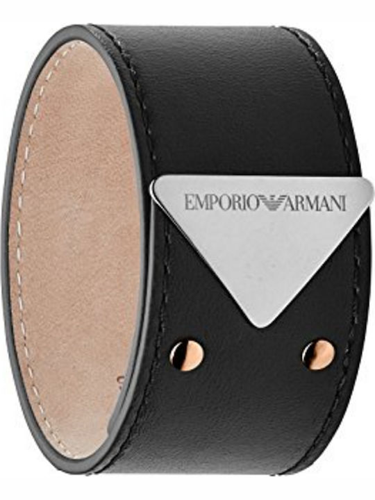 Emporio Armani Damen Armband aus Leder