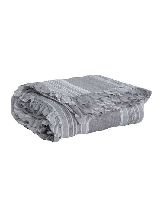 Nef-Nef Monnie Coverlet Single Microfiber Gray 160x220cm