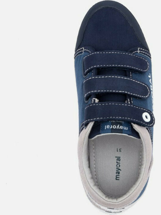 Mayoral Παιδικό Sneaker με Σκρατς για Αγόρι Navy Μπλε