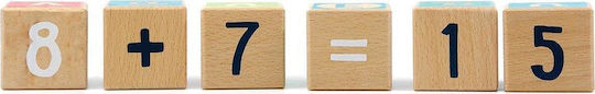 Svoora Svoora Bauklötze Buchstaben Zahlen Formen Aus Holz Für 1.5+ Jahre 24 Stück