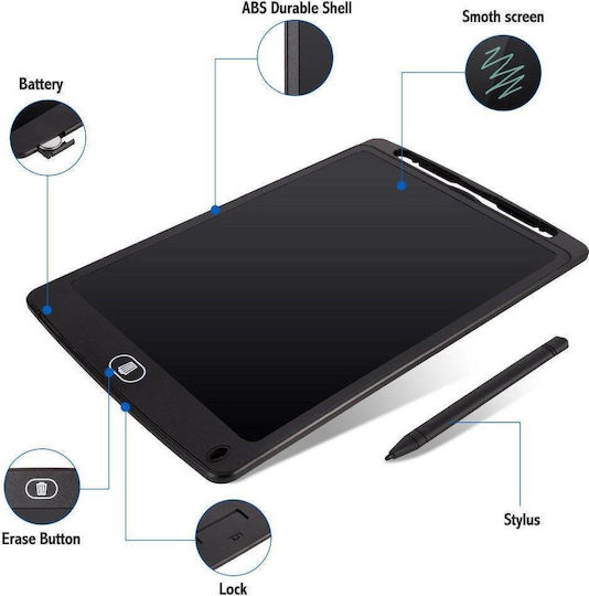 LCD Tableta de scris 10" Negru