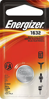 Energizer Batterie Lithium für Uhren CR1632 3V 1Stück