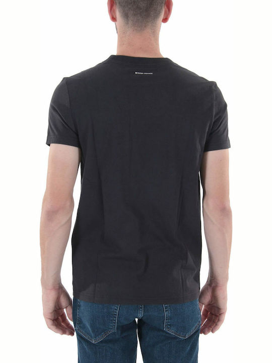 Hugo Boss Tux T-shirt Bărbătesc cu Mânecă Scurtă Negru