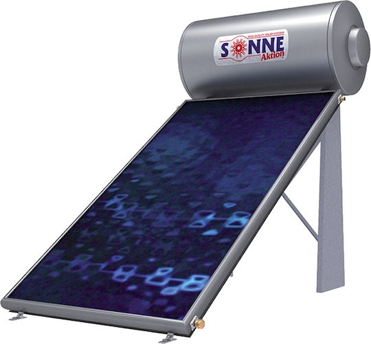 Sonne Phaethon 007-080 Încălzitor solar de apă 120 litri Cupru Energie Triplă cu colector de 1.7 metri pătrați